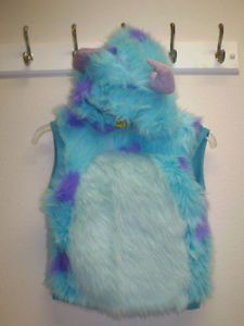 Disney Monsters Inc Sully Plush Halloween Costume Boy Girl Toddler 2 4 Excellent