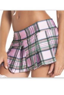 Hot Sexy Pleated Plaid School Girls Skirt 830