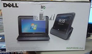 Dell Inspiron Mini Duo 3487FNT Convertible Laptop Tablet Foggy Night