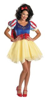 Snow White Sassy Adult Prestige Costume Disney Princess Sexy Dress Petticoat