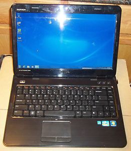 Dell Inspiron N4110 14" Core i3 Windows 7 Black Pink Netbook Laptop
