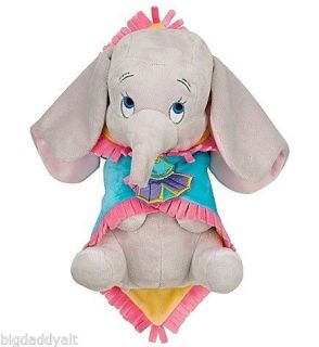 New Disney World Dumbo Babies Baby Plush Doll and Blanket