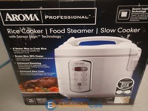 Aroma Professional Rice Cooker Food Steamer Slow Cooker Model No Arc 2000A
