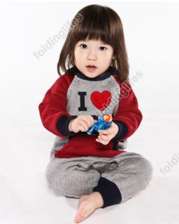 I Love Mom Dad Baby Kid Toddler Boy Girl Onesie Bodysuit Romper Jumpsuit Costume