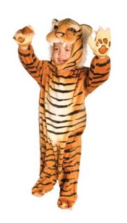 Brown Plush Tiger Costume Child Toddler 2T 4T New
