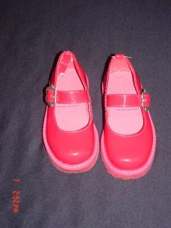 Girls Baby Gap Dress Shoes Pink Patent Leather Mary Jane Size 7