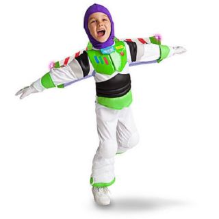  Deluxe Buzz Lightyear Toy Story Costume Wings 2012 Sz 4 5 6