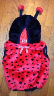 Toddler Lady Bug Halloween Costume One Piece Size 24 Months