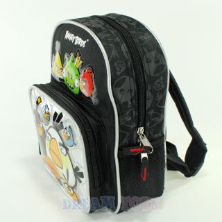Rovio Angry Birds and King Pig 10" Small Toddler Backpack Boys Girls School Bag