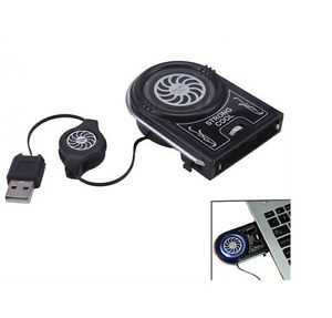 Laptop Notebook USB Cooling Pad Mini Vacuum Cooling Fan Air Extracting Cooler
