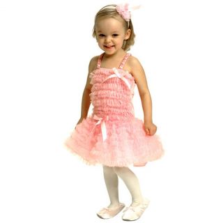 Aeromax Little Girls Pink Ballerina Costume Outfit 6 8