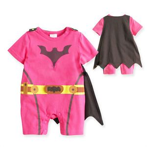 Batman Baby Girls Infant Outfit Costume Romper Hot Pink 3 18 Months