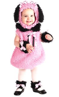Pink Poodle Costume Girls Baby Infant Halloween Costumes