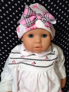 Zapf Large Doll 19 inch Female Girl Baby Infant Life Size Clothes Hat