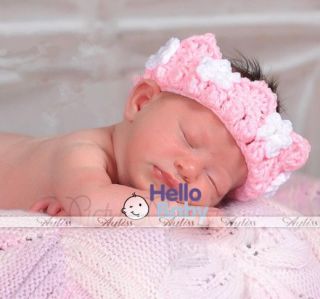 Baby Toddler Unisex Costume Photography Prop Knit Crochet Beanie Animal Hats Cap
