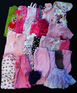 Baby Girl Infant Size Newborn 0 3 Months Summer Fall Winter Clothes Lot