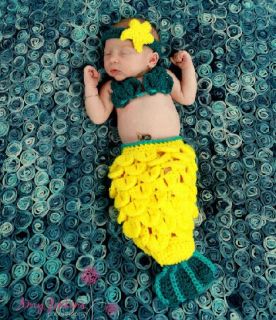 Newborn Baby Girl Boy Crochet Knit Costume Costume Photo Photography Prop Outfit