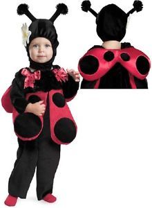 Fuzzy's Ladybug Lady Bug Costume 12 18 Months Daisy Bows Wings Baby Girl