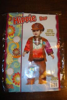 Hippie Baby Boy Halloween Costume 12 24 Months Shirt Pants Hat
