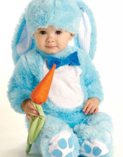 Adorable Bunny Rabbit Baby Boy Blue Newborn Halloween Costume 6 18 Months