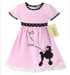 New Baby Girls 50s Poodle Dress Halloween Costume 3M 6M