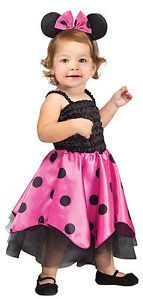 Toddler Baby Pink Mickey Minnie Mouse Costume Halloween Up to 24 Months