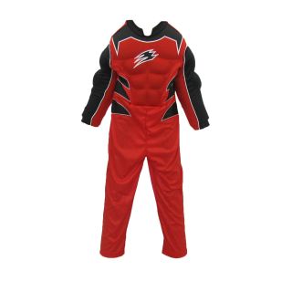 Power Rangers Jungle Fury Red Ranger Fancy Dress Child Costume Medium