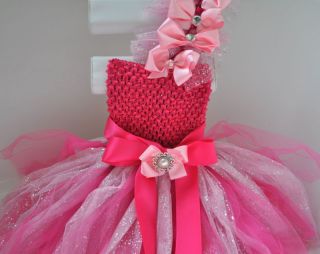 Gorgeous Tutu Dress Wedding Party Baby Shower Birthday Photograph Girl 1T 2T 3T