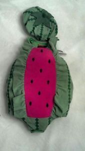 New TCP 2 Piece Watermelon Halloween Costume Infant Baby Toddler Size 12 18 M