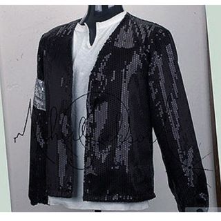 Child Michael Jackson Costume Billie Jean Sequin Jacket