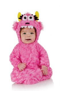 Belly Babies Pink Monster Bunting Costume Infant New