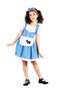 Childrens Fairy Tale Girl Fancy Dress Costume Alice in Wonderland Outfit 7 10 Yr