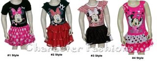 Minnie Mouse 2T 3T 4T Girls Dress Tutu Toddler Disney