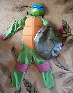 Teenage Mutant Ninja Turtles Muscle Jumpsuit Halloween Costume Boys Child 4 6