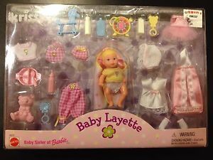 Vintage Baby Layette Gift Set Krissy Sister of Barbie Clothes Nursery Items