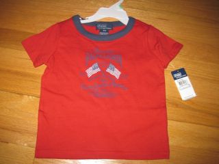 Polo Ralph Lauren T Shirt for Baby Boys Size 12 18 24 Months
