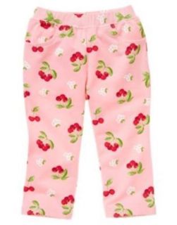 Gymboree Cherry Cute Pattern Knit Pants Toddler Girls Size 2T