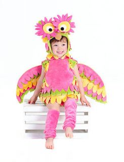 Girls Infant Holly Owl Bird Halloween Costume