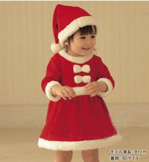 Baby Boys Girls Christms Xmas Santas Party Wear Suit Costume Dress Outfits Sets