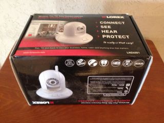 Lorex Wireless Pan Tilt Easy Connect Internet Remote Surveillance Camera