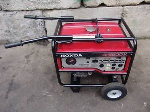 Honda Generator EB6500X 13HP 6500 Watts Works Great