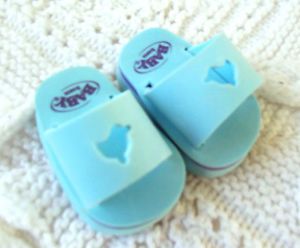 Baby Born Boy Girl Adorable Blue Flip Flops Shoes Sandals Slippers Doll Clothes