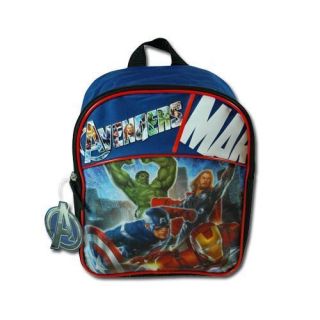 Marvel Avengers 11" Backpack Travel Preschool Toddler 11" Thor Hulk Iron Man Bag