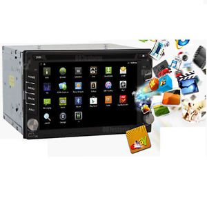 Android 7" HD Car Stereo Head Unit GPS DVD Radio Player Motorized 3G WiFi