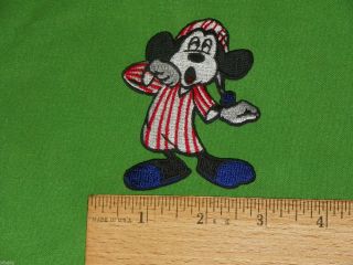 Disney Mickey Customize Baby Blankets Pajamas Clothing Sew Iron on 3 25" Patch