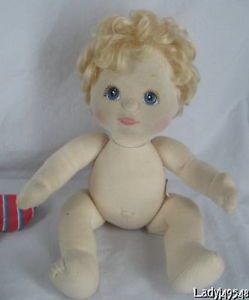 Mattel My Child Blonde Hair Blue Eyes Baby Boy Original Clothes TLC Doll