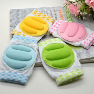 1 Pair New Cute Toddler Baby Kids Safety Crawling Knee Elbow Pads Protector