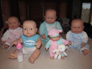 5 Berenguer Lots Love Cuddle 18" Twin Newborn Baby Doll Clothes Outfit Lot