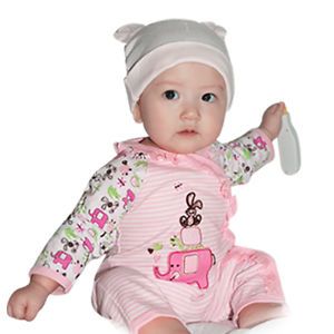Made in Korea Rabbit and Turtle Baby Boy Girl Infant Cotton Clothing OA 1131