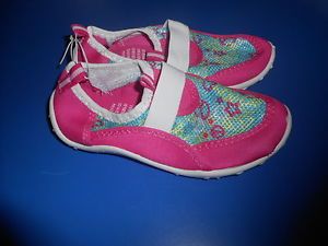 Faded Glory Toddler Girls' Francie Cage Sandals Pink Floral Size 11